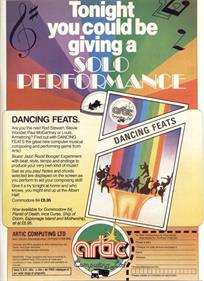 Dancing Feats - Advertisement Flyer - Front Image
