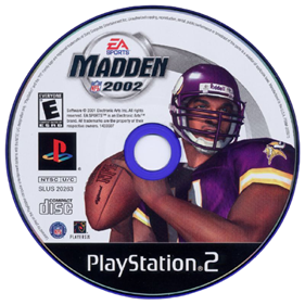 Madden NFL 2002 - Disc Image