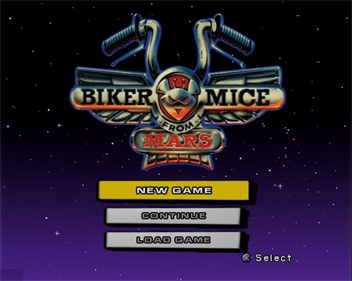 Biker Mice from Mars - Screenshot - Game Title Image