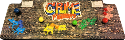 Crime Fighters - Arcade - Control Panel Image