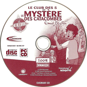 The Famous 5: Dangerous Discovery - Disc Image