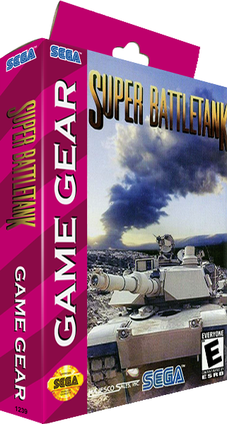 super battle tank Sega genesis box