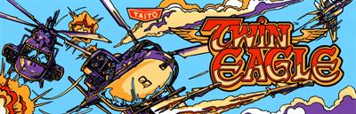 Twin Eagle: Revenge Joe's Brother - Arcade - Marquee Image