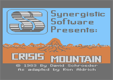 Crisis Mountain - Screenshot - Game Title Image