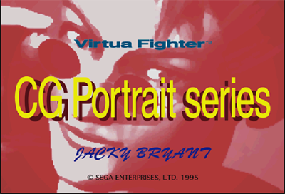 Virtua Fighter CG Portrait Series Vol. 2: Jacky Bryant - Screenshot - Game Title Image