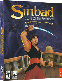 Sinbad: Legend of the Seven Seas - Box - 3D Image