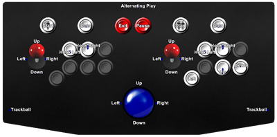 Strata Bowling - Arcade - Controls Information Image