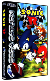 Sonic R - Box - 3D Image