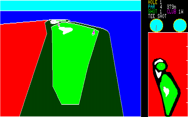 3-D Golf Simulation