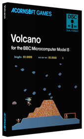 Volcano - Box - 3D Image