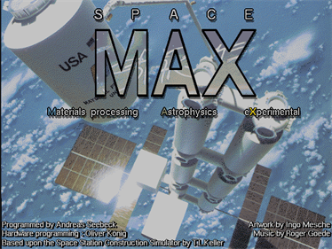 Space M+A+X (Original) - Screenshot - Game Title Image