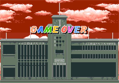 Ah Eikou No Koshien - Screenshot - Game Over Image