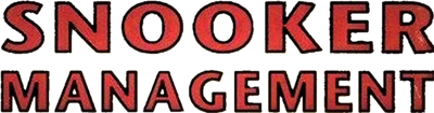 Snooker Management - Clear Logo Image