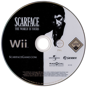 Scarface: The World is Yours - Disc Image