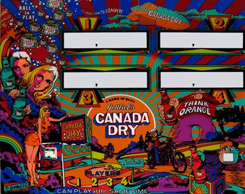 Canada Dry - Arcade - Marquee Image