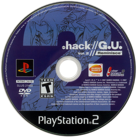 .hack//G.U. Vol. 2: Reminisce - Disc Image