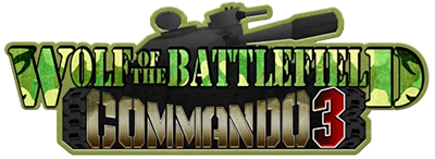Wolf of the Battlefield: Commando 3 - Clear Logo Image