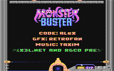 Monster Buster - Screenshot - Game Title Image
