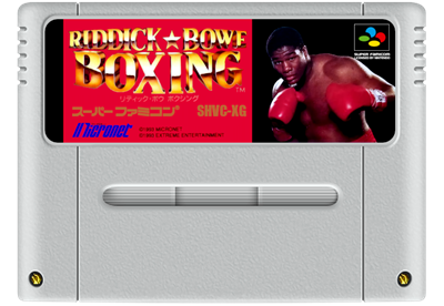 Riddick Bowe Boxing - Fanart - Cart - Front Image