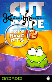 Cut the Rope: Experiments - Fanart - Box - Front Image