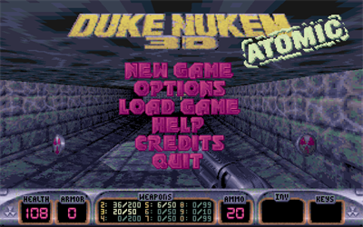 Duke Nukem 3D: Atomic Edition - Screenshot - Game Select Image