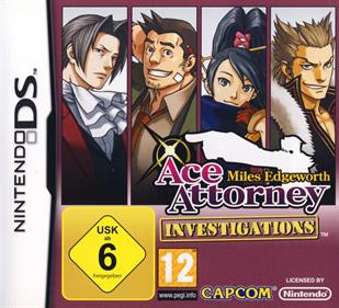 Ace Attorney Investigations: Miles Edgeworth - Box - Front Image