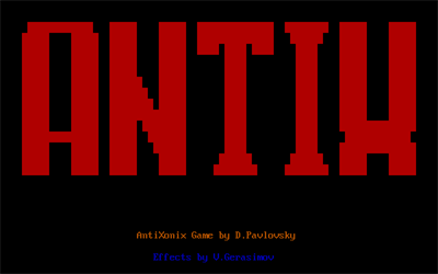 Antix - Screenshot - Game Title Image