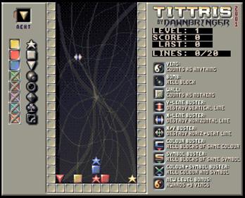 Tittris - Screenshot - Gameplay Image