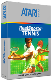 RealSports Tennis - Box - 3D Image