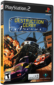 Destruction Derby: Arenas - Box - 3D Image
