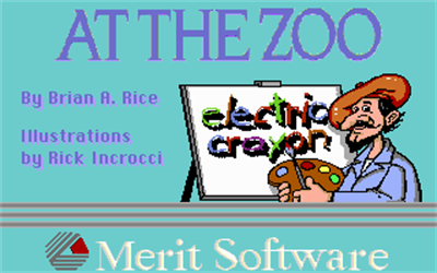 Electric Crayon 3.1: At the Zoo - Screenshot - Game Title Image