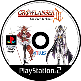 Growlanser III: The Dual Darkness - Fanart - Disc Image