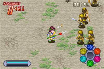 Dynasty Warriors Advance - Screenshot - Gameplay Image