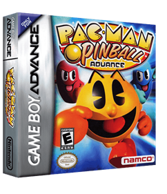 Pac-Man Pinball Advance - Box - 3D Image