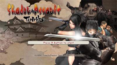 Shadow Assault: Tenchu - Screenshot - Game Title Image