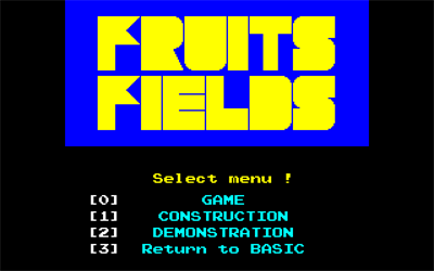 Fruits Fields - Screenshot - Game Title Image