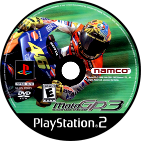 MotoGP 3 - Disc Image