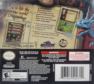 Dragonology - Box - Back Image