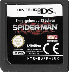 Spider-Man: Shattered Dimensions - Cart - Front Image