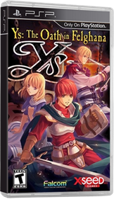 Ys: The Oath in Felghana - Box - 3D Image