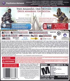 Assassin's Creed: Revelations - Box - Back Image