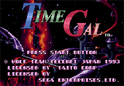 Time Gal - Screenshot - Game Title Image