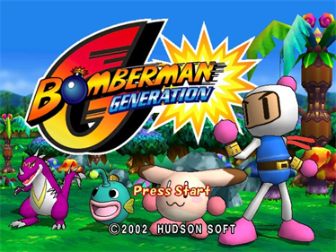 Bomberman Generation - Screenshot - Game Title Image