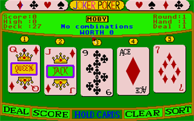 Aussie Joker Poker: A Gambling Game of Skill & Chance - Screenshot - Gameplay Image