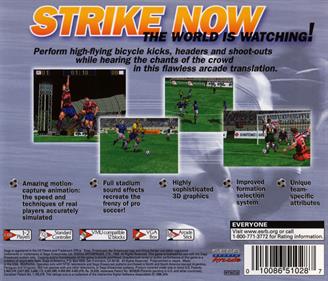 Virtua Striker 2 - Box - Back Image