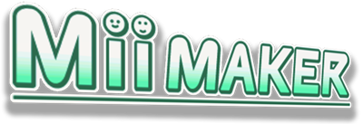 Mii Maker - Clear Logo Image