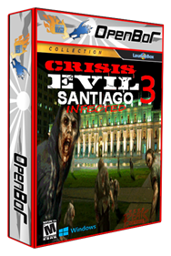 Crisis Evil 3: Santiago Infected - Box - 3D Image