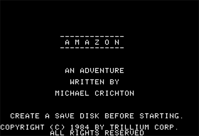 Amazon - Screenshot - Game Title Image