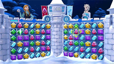 Frozen Free Fall: Snowball Fight - Screenshot - Gameplay Image