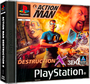 Action Man: Destruction X - Box - 3D Image